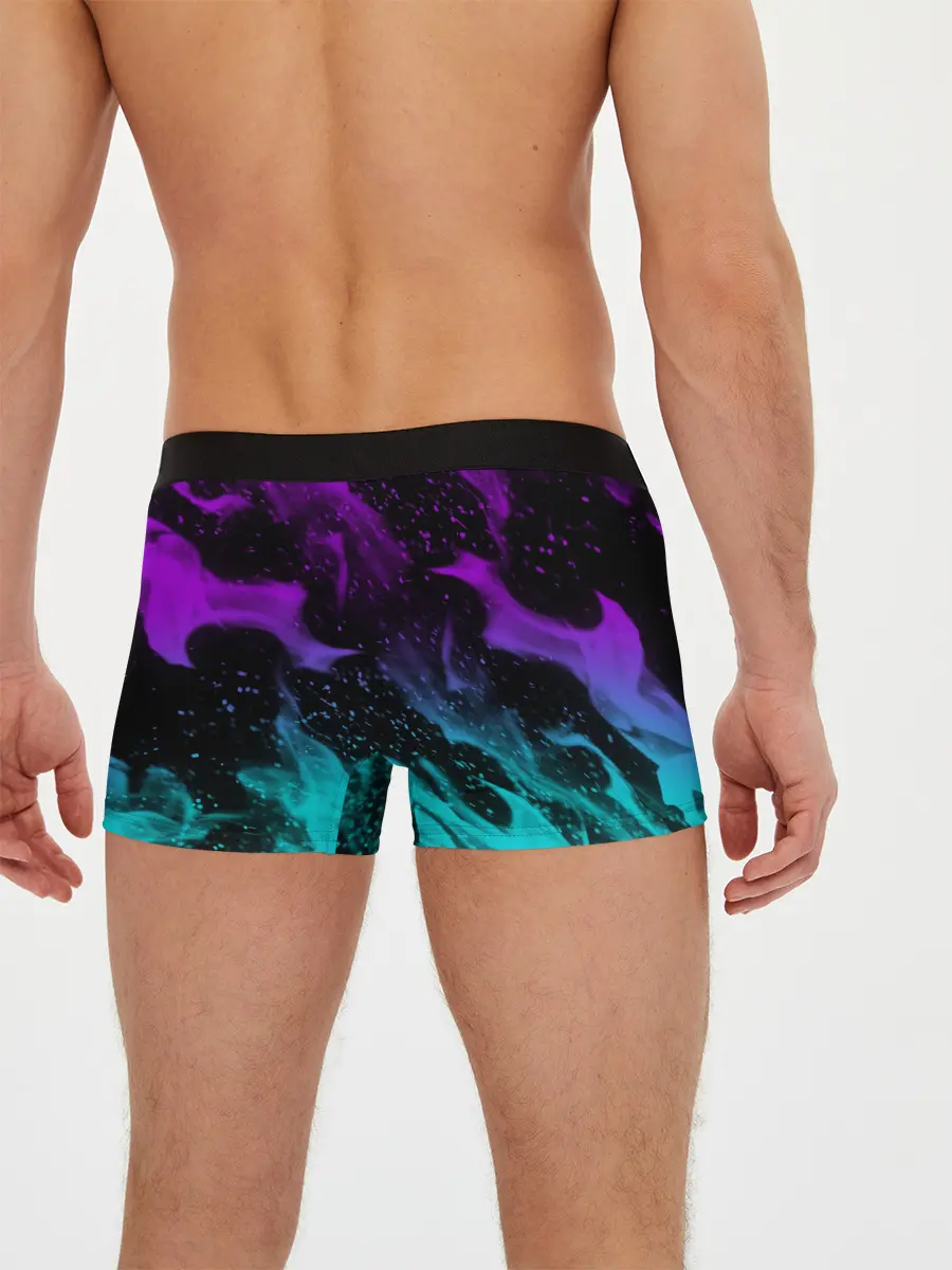 Мужские трусы боксеры / НЕОНОВЫЙ ОГОНЬ