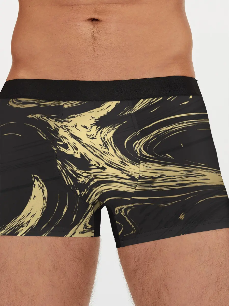 Мужские трусы боксеры / Золотые реки