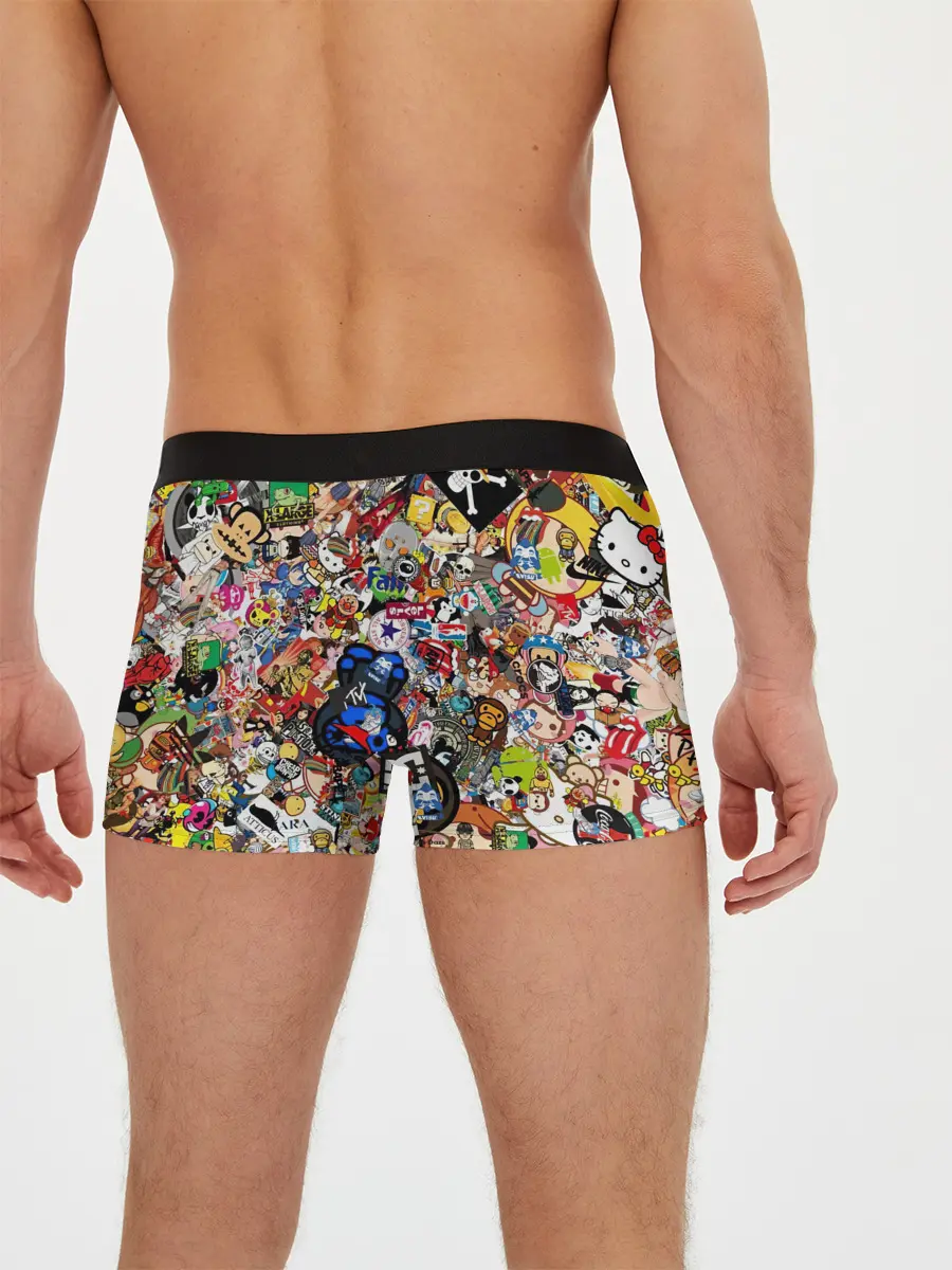 Мужские трусы боксеры / Стикеры