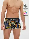 Мужские трусы боксеры / вечные цветы фараона