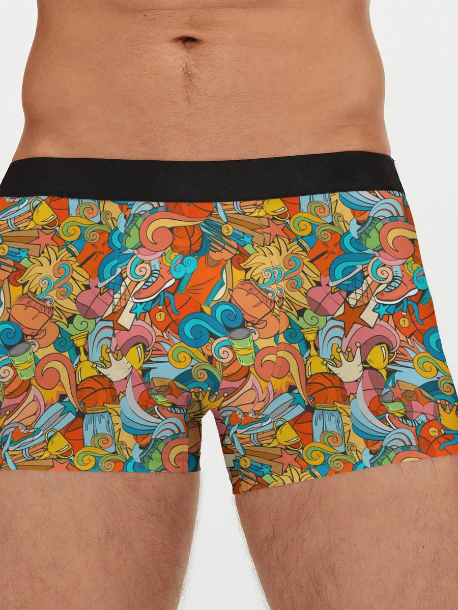 Мужские трусы боксеры / Basketball