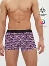 Мужские трусы боксеры / ICE SCREAM розовый паттерн