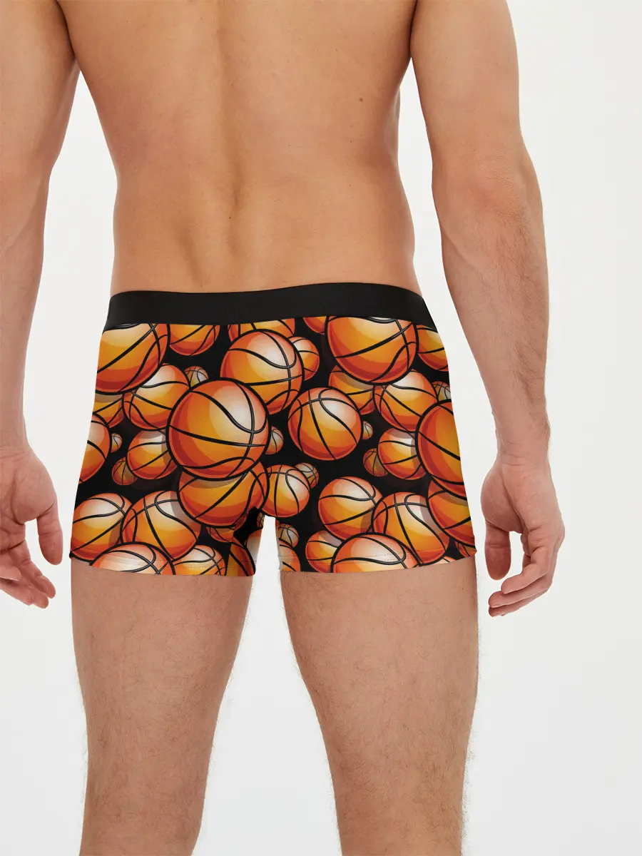 Мужские трусы боксеры / Баскетбольные мячи