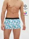 Мужские трусы боксеры / Зимние Снежные Узоры
