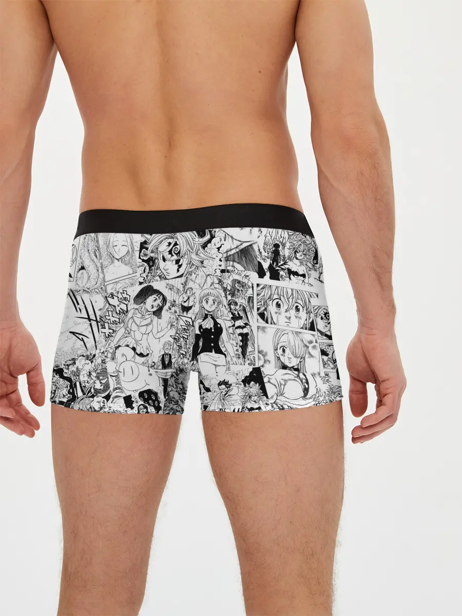 Мужские трусы боксеры / Семь смертных грехов, манга