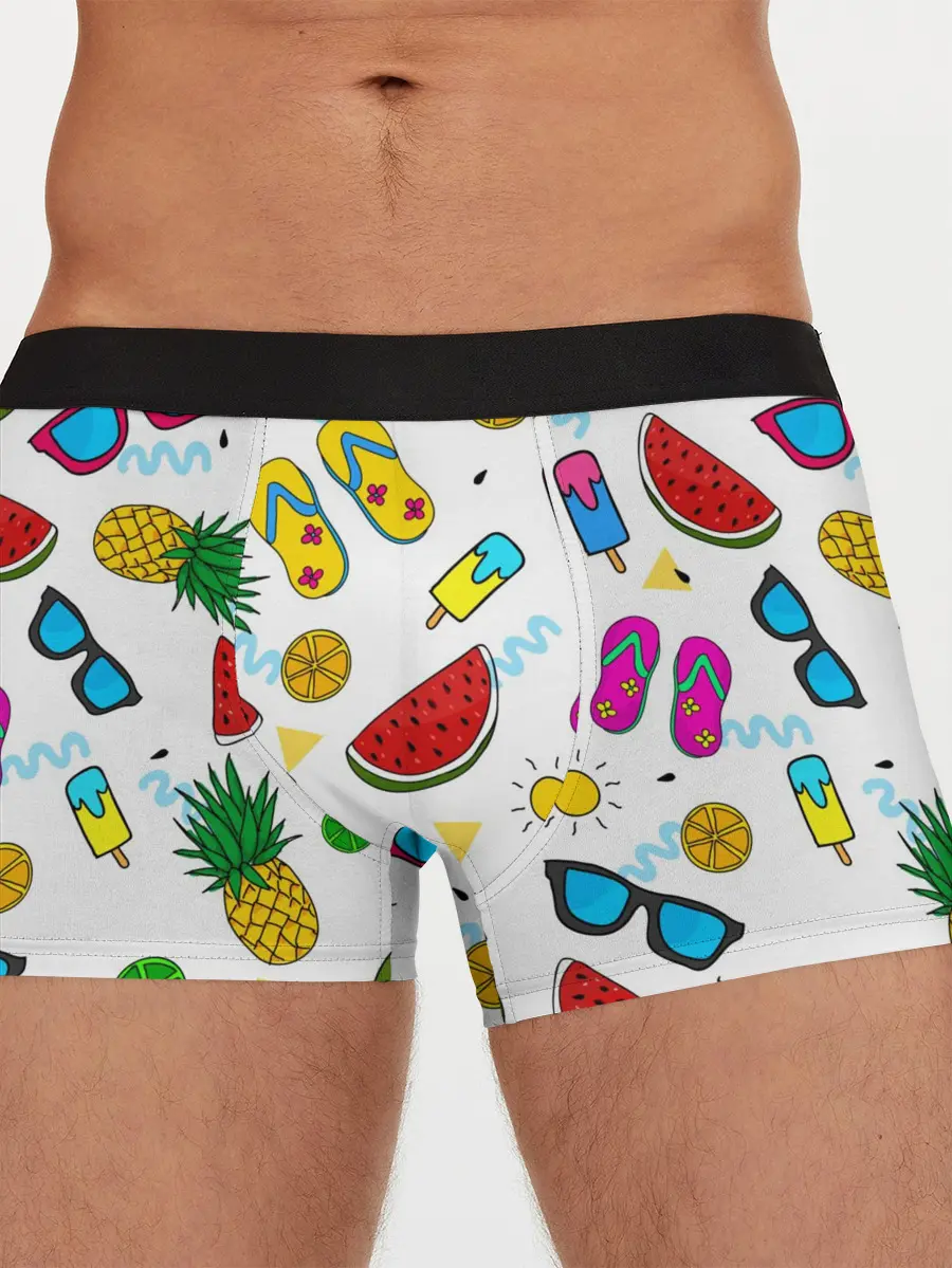 Мужские трусы боксеры / Летняя