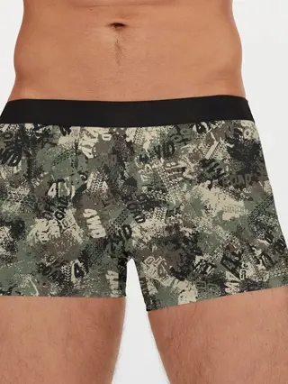 Мужские трусы боксеры / Off Road камуфляж
