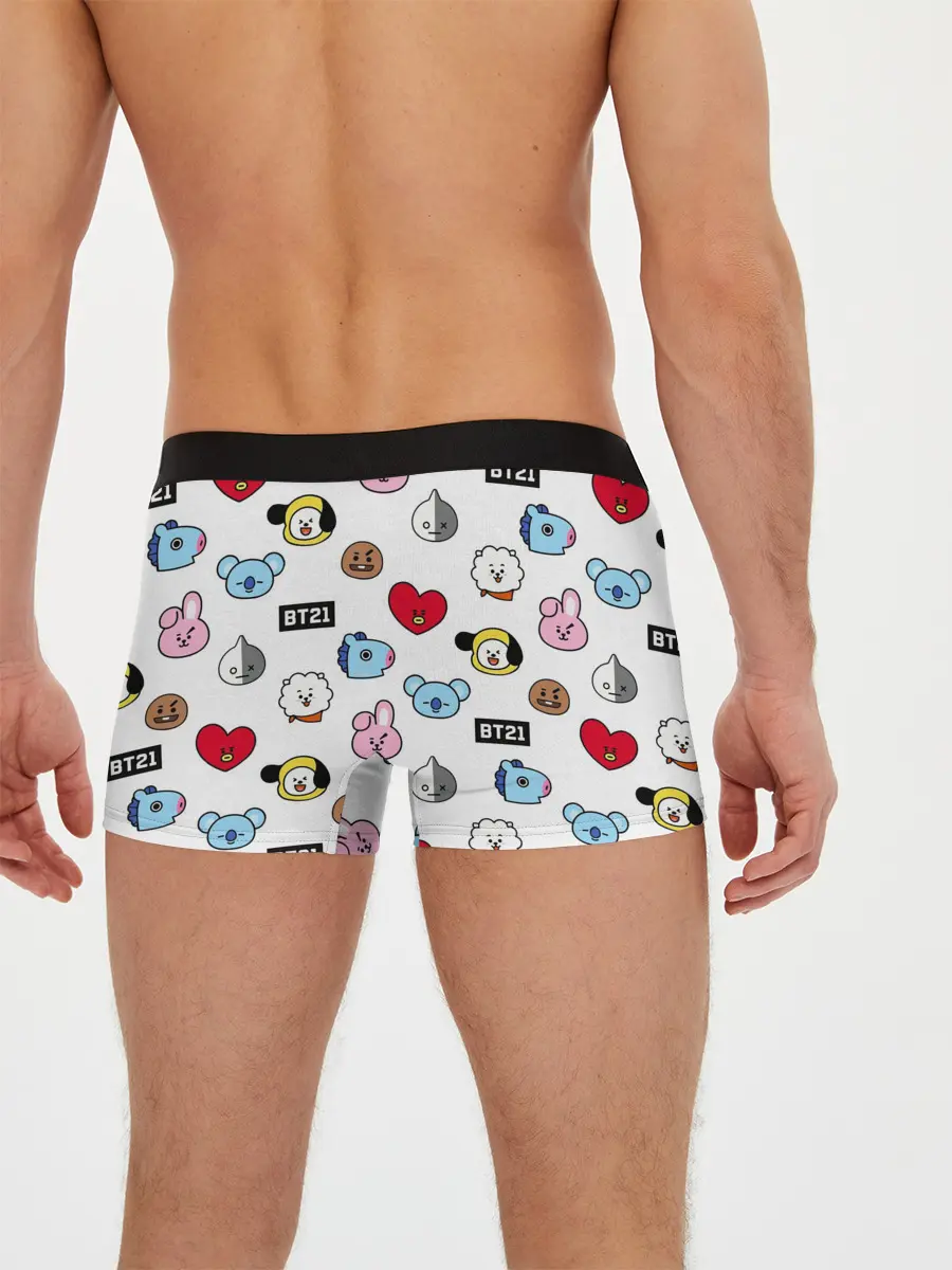 Мужские трусы боксеры / BTS | БТС | BANGTAN BOYS | BT21