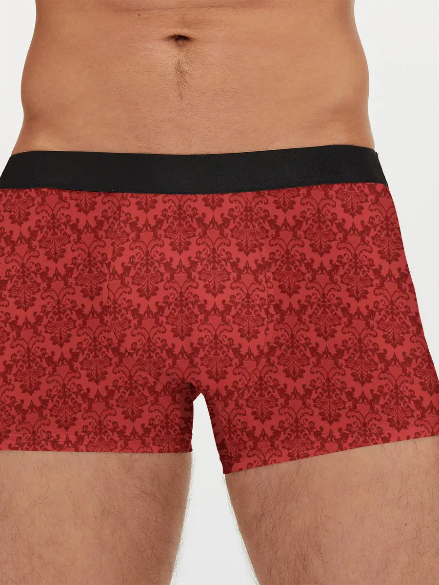 Мужские трусы боксеры / Красная готика