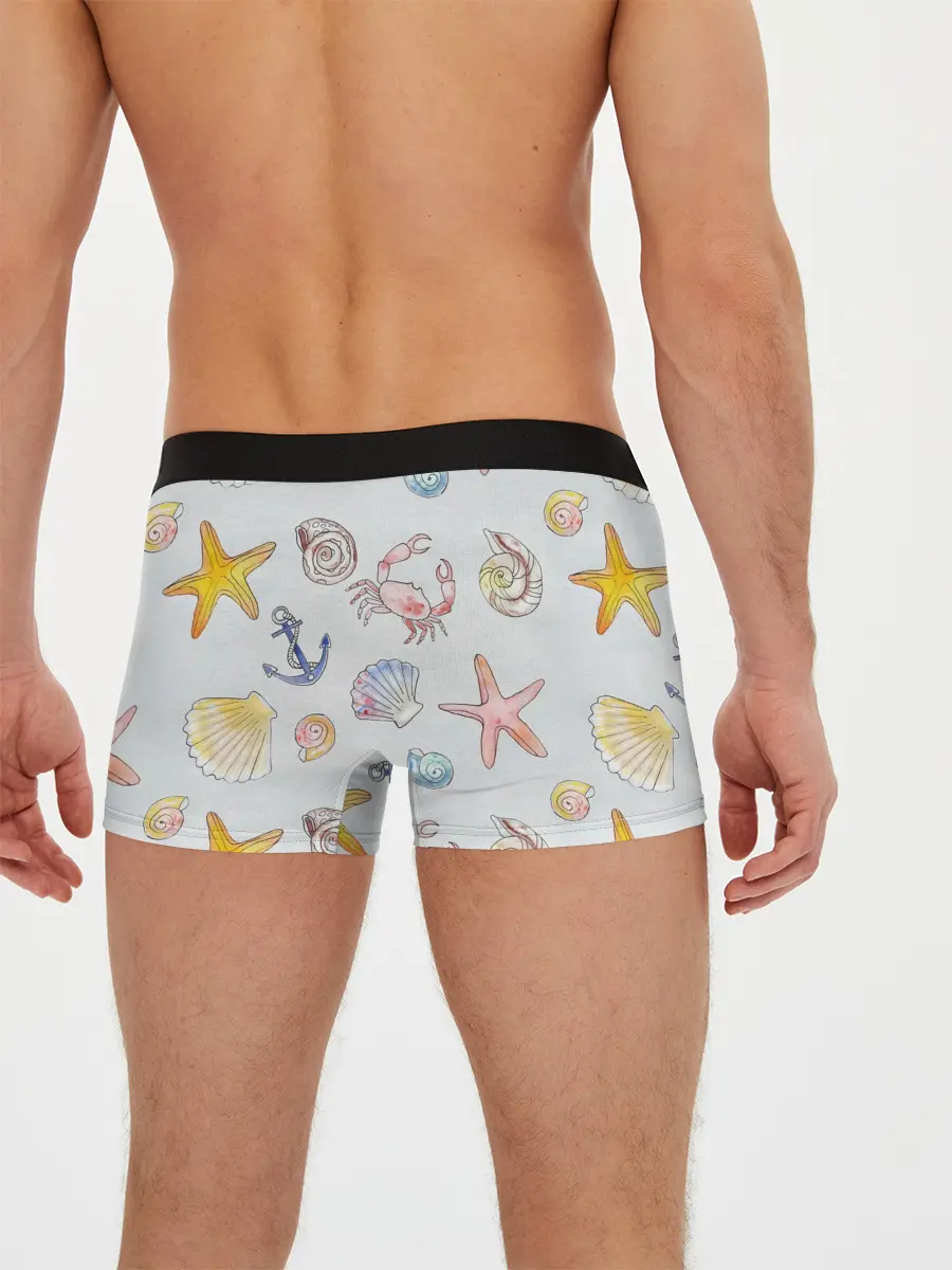 Мужские трусы боксеры / морские ляльки