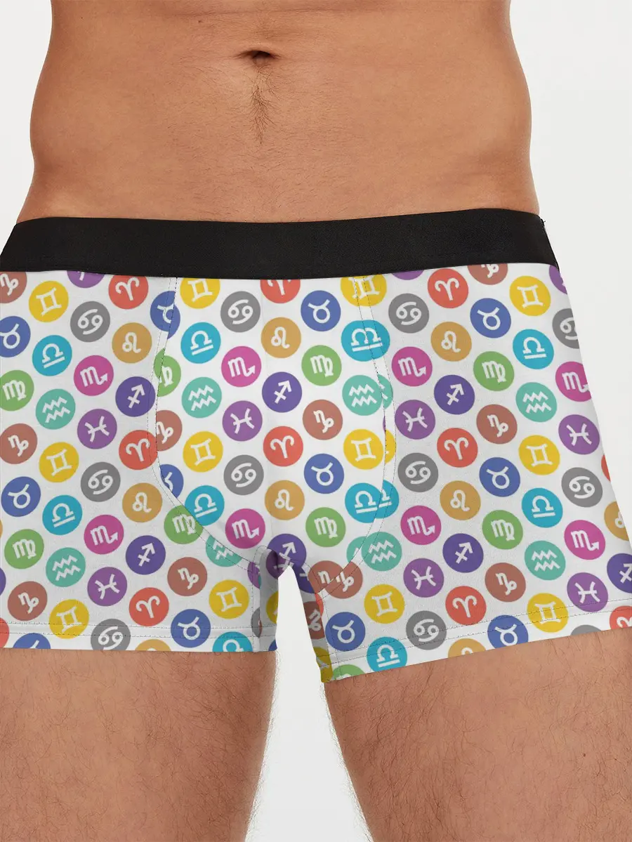 Мужские трусы боксеры / Знаки Зодиака
