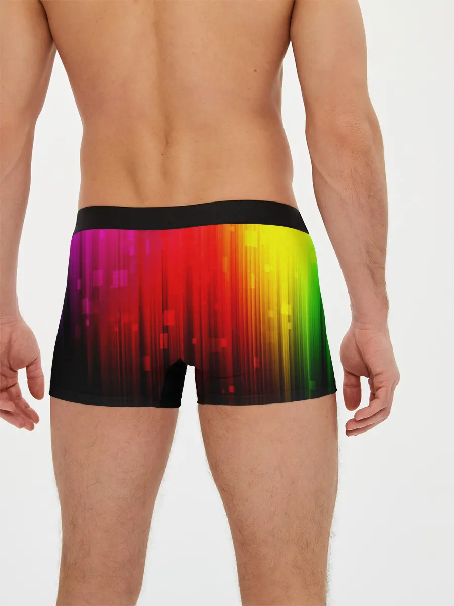 Мужские трусы боксеры / АБСТРАКТНЫЕ КРАСКИ