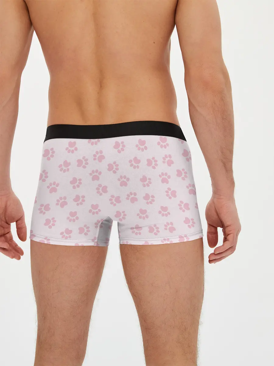 Мужские трусы боксеры / Собачьи Следы