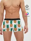 Мужские трусы боксеры / Ананасовый арт