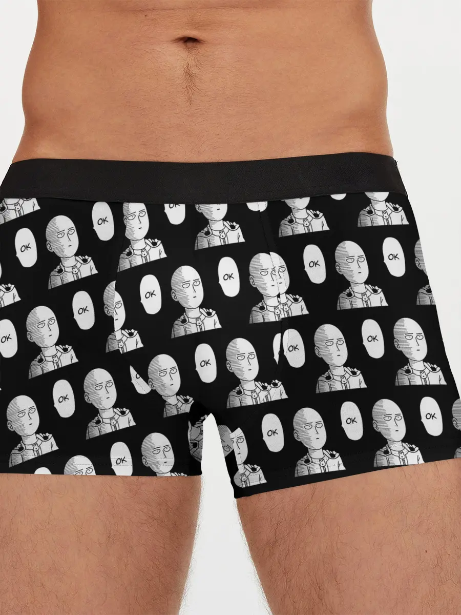 Мужские трусы боксеры / ONE-PUNCH MAN | ВАН ПАНЧ МАН