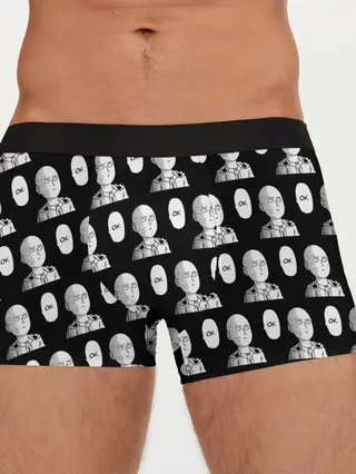 Мужские трусы боксеры / ONE-PUNCH MAN | ВАН ПАНЧ МАН