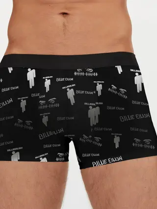 Мужские трусы боксеры / Billie Eilish