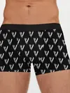 Мужские трусы боксеры / Викинги Лого Паттерн | Vikings Pattern