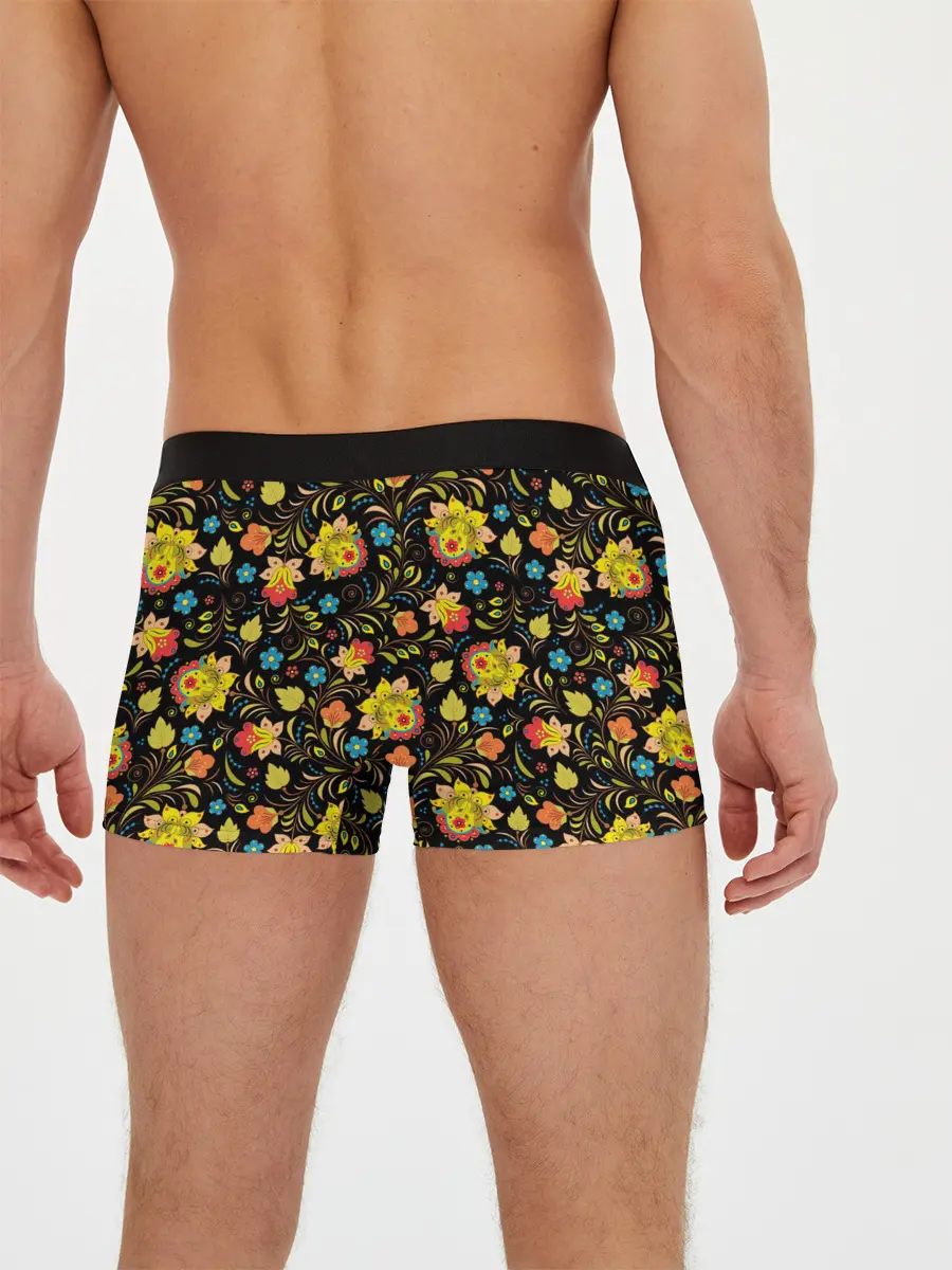 Мужские трусы боксеры / Хохлома