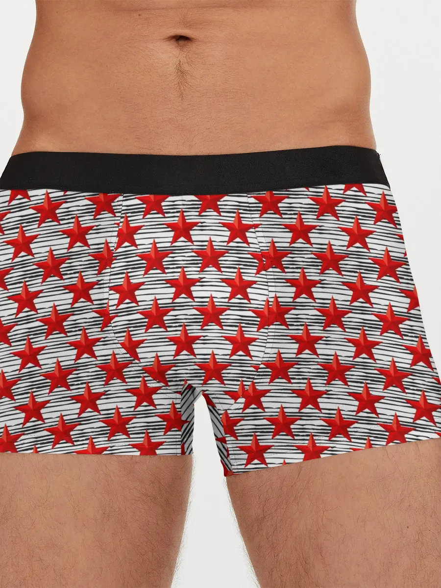 Мужские трусы боксеры / День защитника Отечества