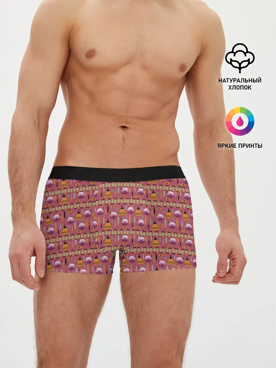 Мужские трусы боксеры / Детский узор