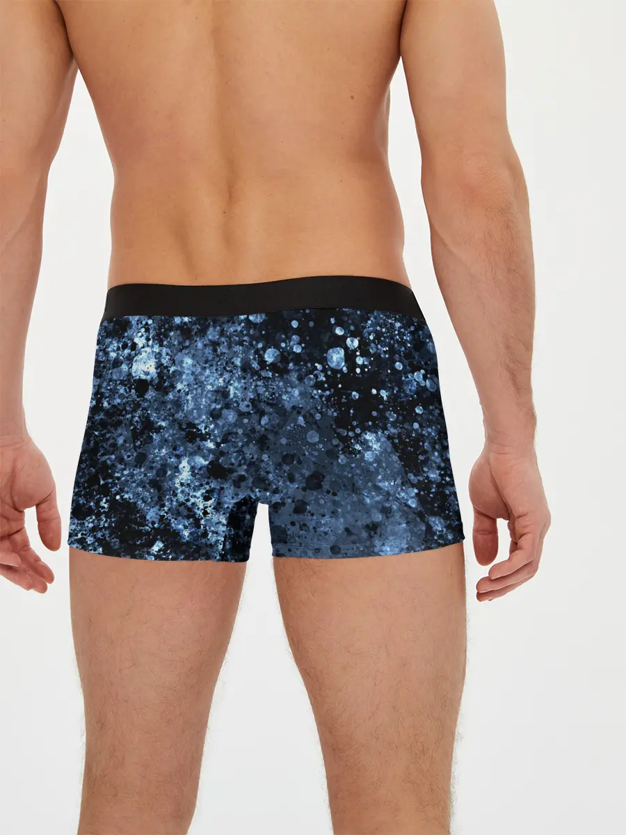 Мужские трусы боксеры / абстракция жидкость