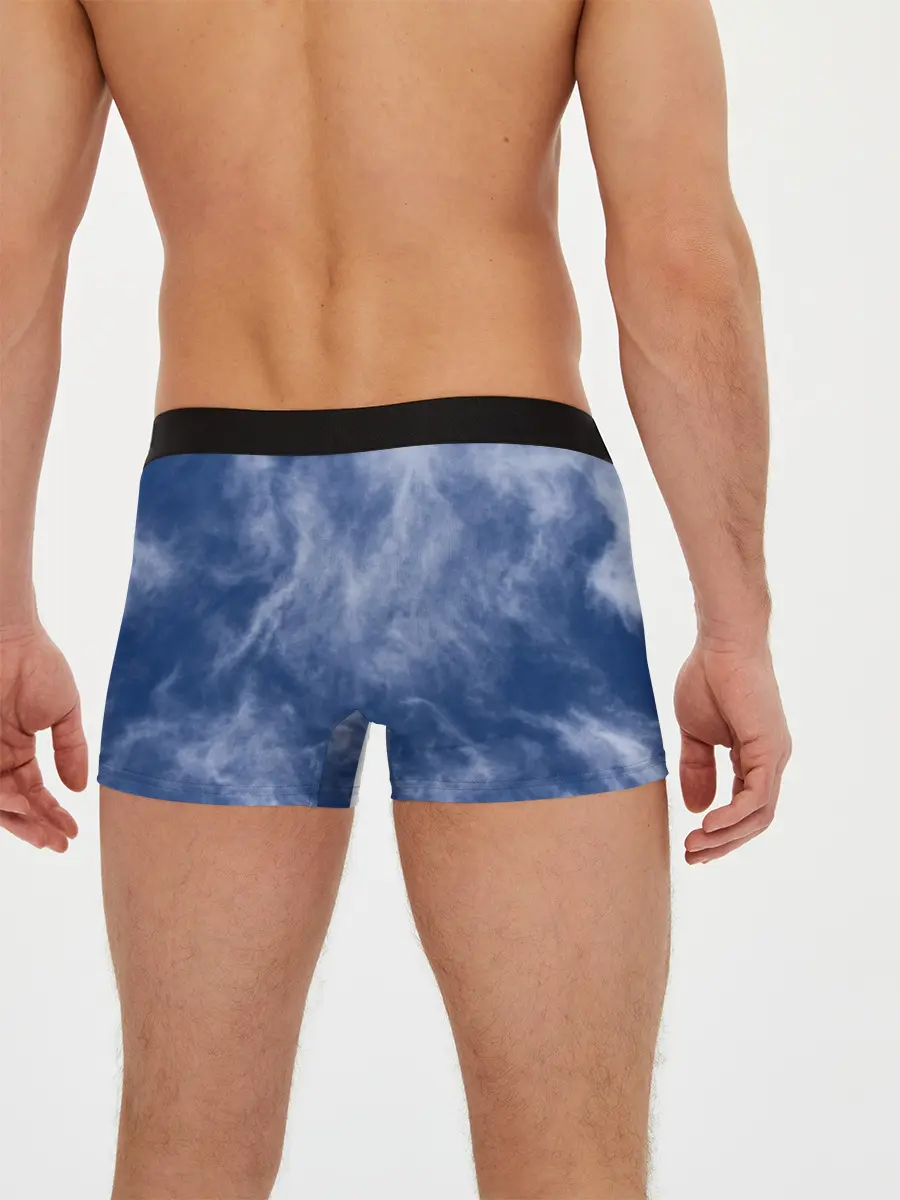 Мужские трусы боксеры / Облака в небе