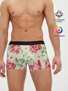Мужские трусы боксеры / Розы