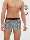 Мужские трусы боксеры / Водоросли на морском дне