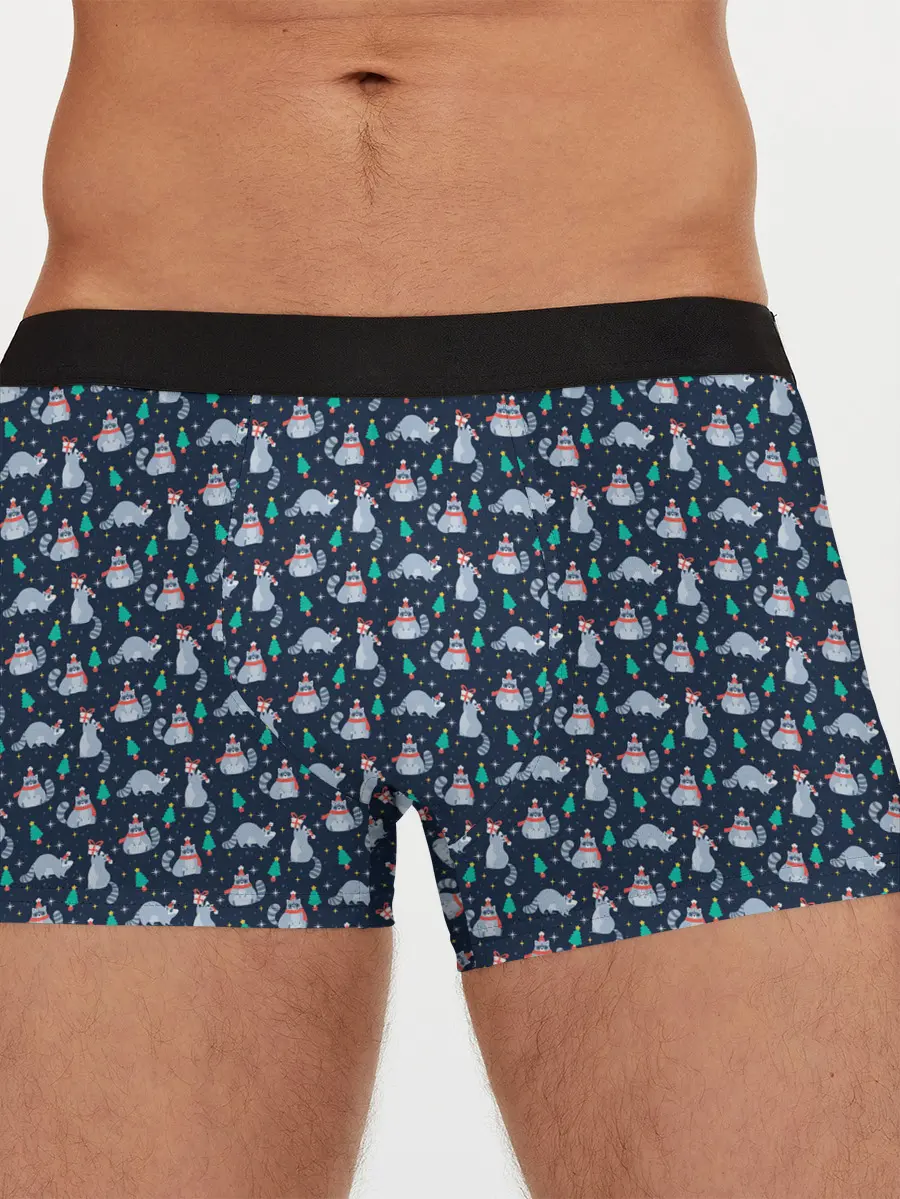 Мужские трусы боксеры / НОВОГОДНИЙ ЕНОТ | COON