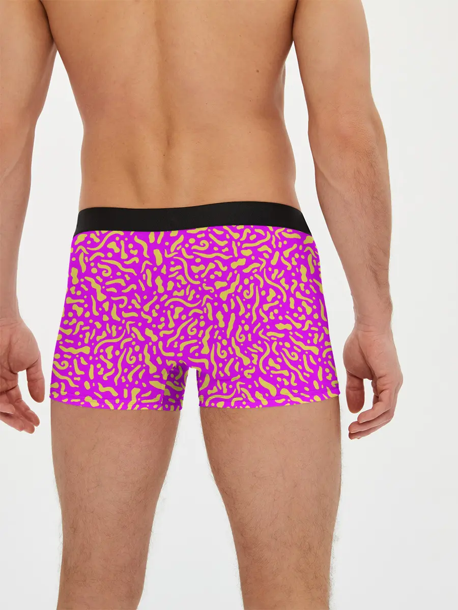 Мужские трусы боксеры / Абстрактные узоры