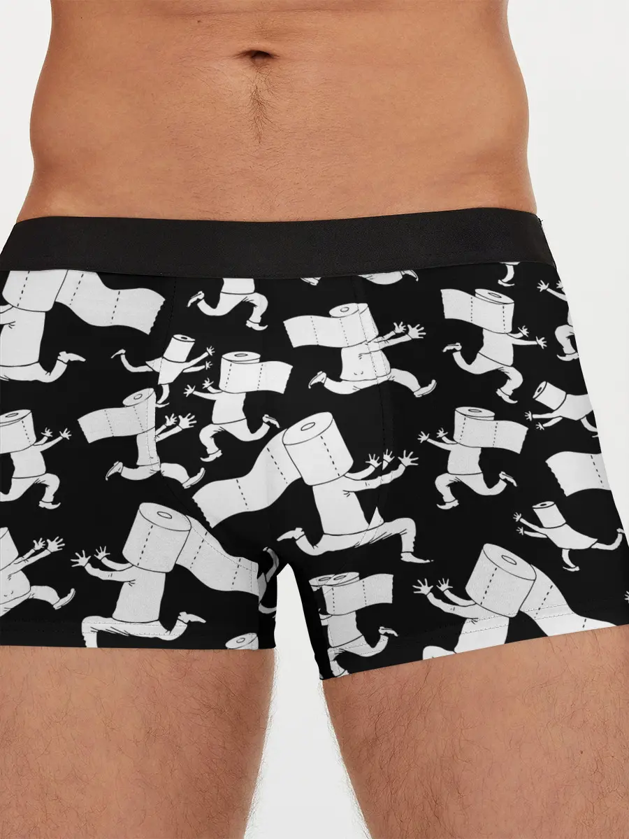 Мужские трусы боксеры / Коронавирус