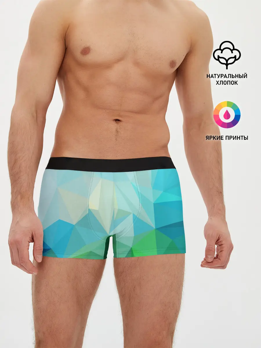 Мужские трусы боксеры / GEOMETRY