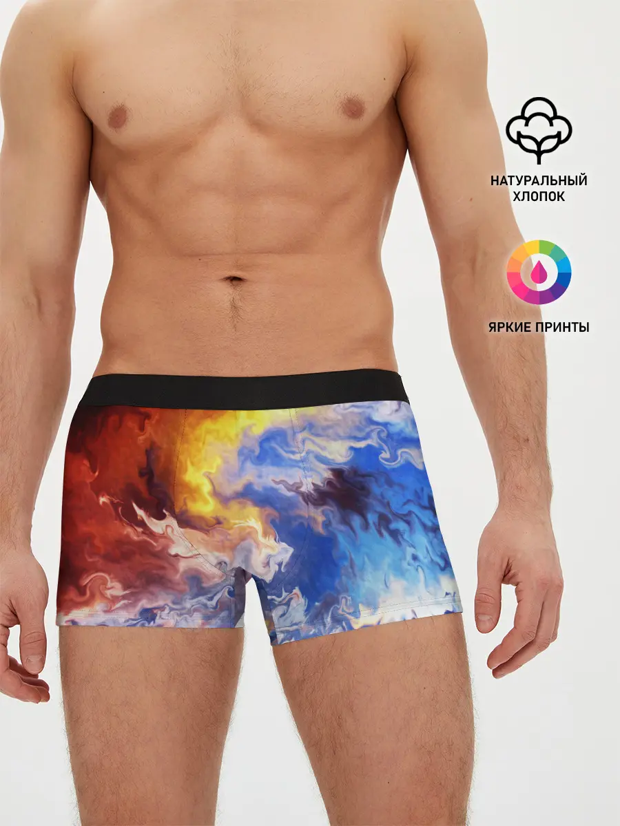Мужские трусы боксеры / Краски