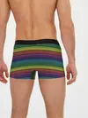 Мужские трусы боксеры / Этнический радужный орнамент