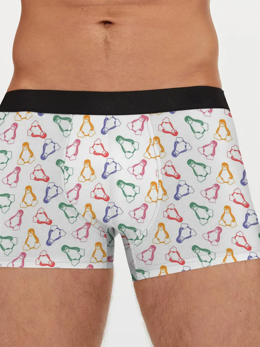Мужские трусы боксеры / Linux Ядро Пингвин