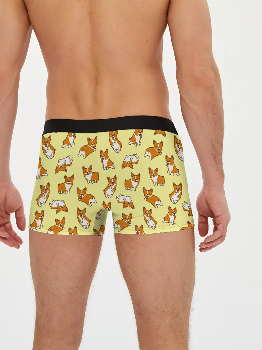 Мужские трусы боксеры / Корги