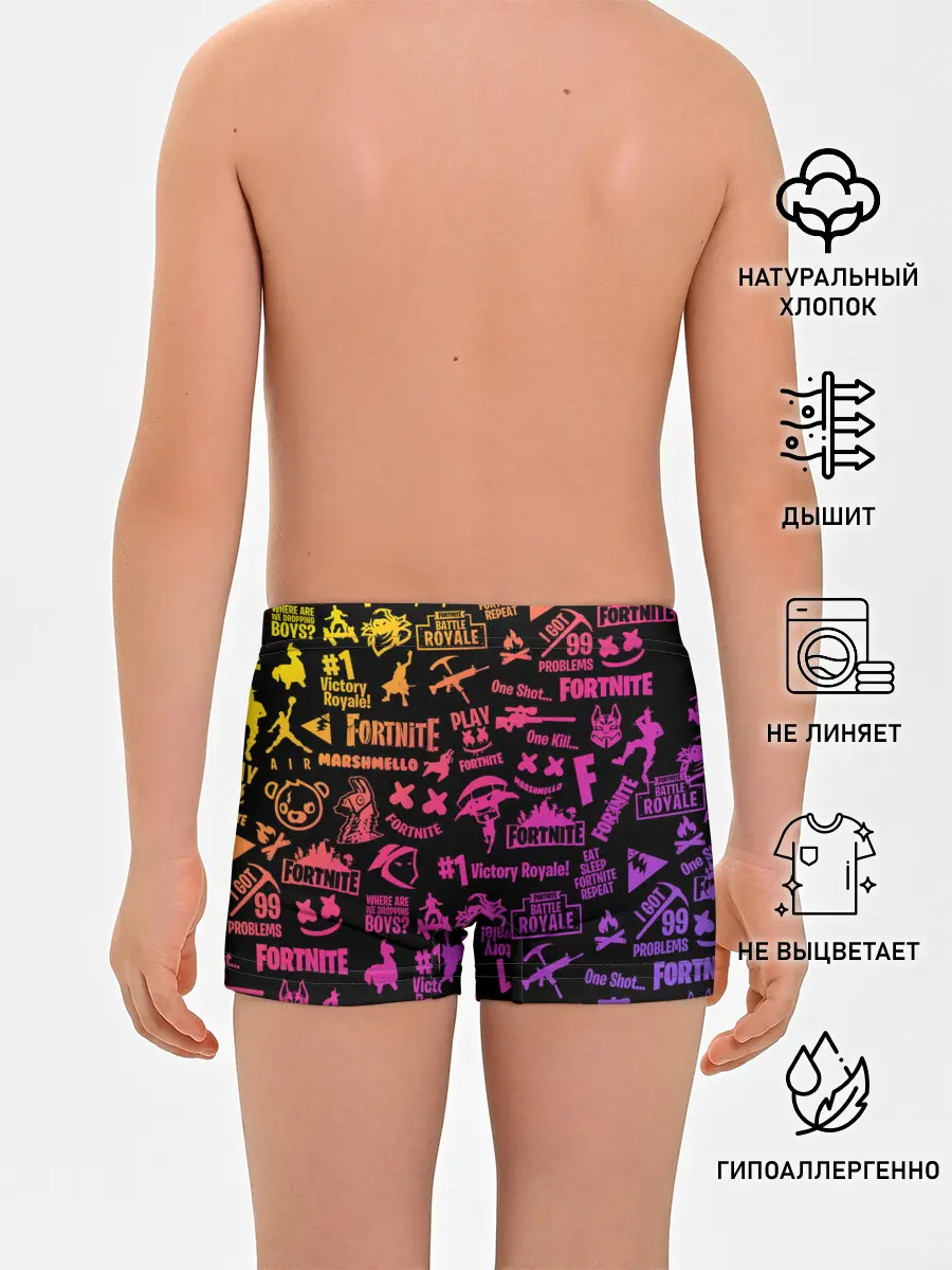 Трусы для мальчиков / FORTNITE PARTY EVENT / ФОРТНАЙТ