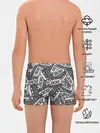 Трусы для мальчиков / retro pattern
