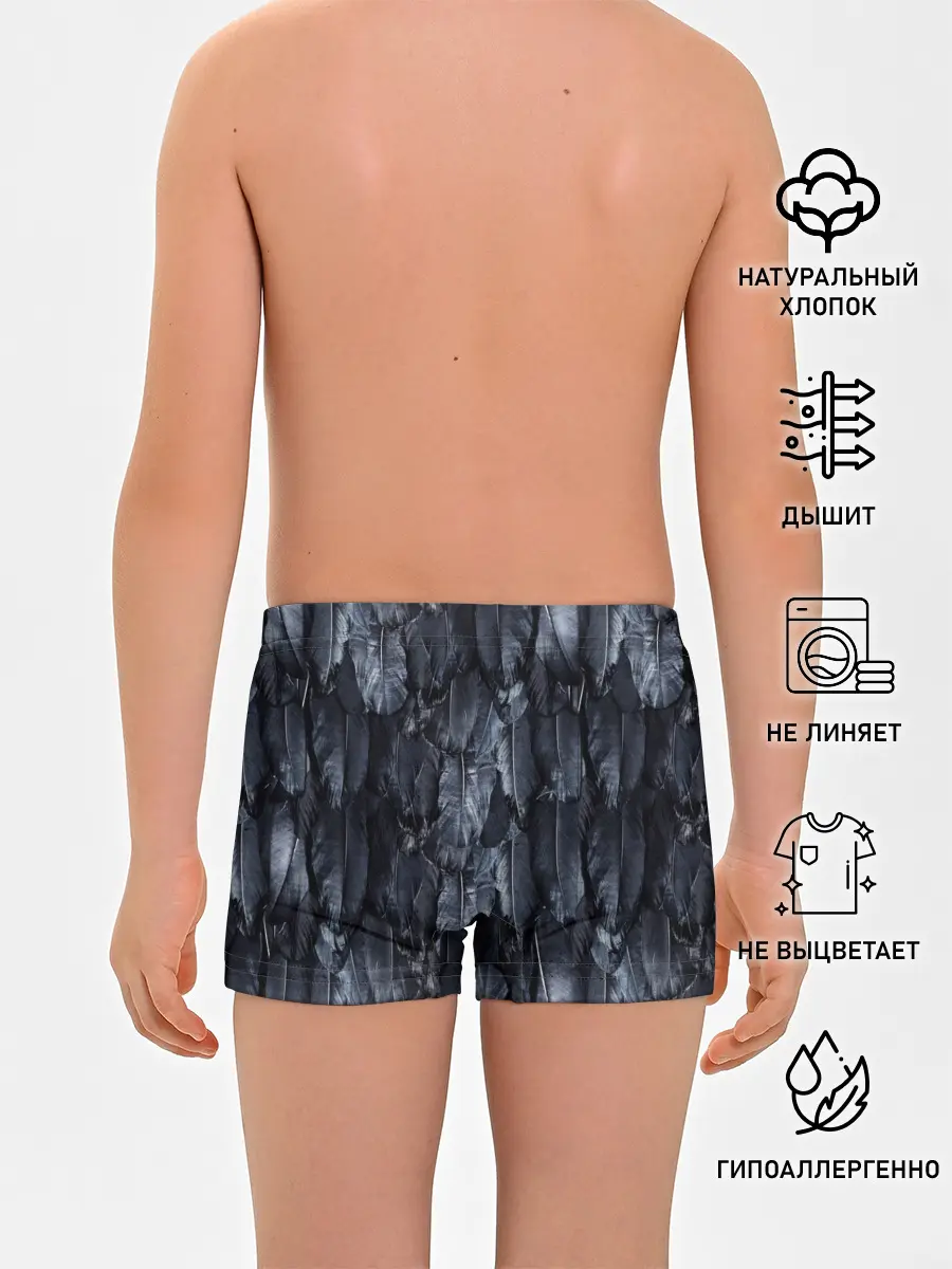 Трусы для мальчиков / Черный Ворон