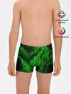 Трусы для мальчиков / МОЛНИЯ GREEN NEON