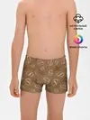 Трусы для мальчиков / Кофейный узор