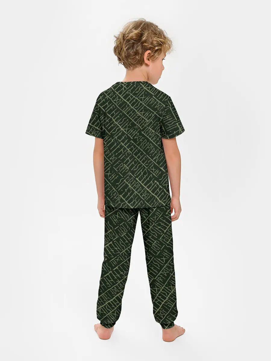 Детская пижама с брюками / Дерево жизни