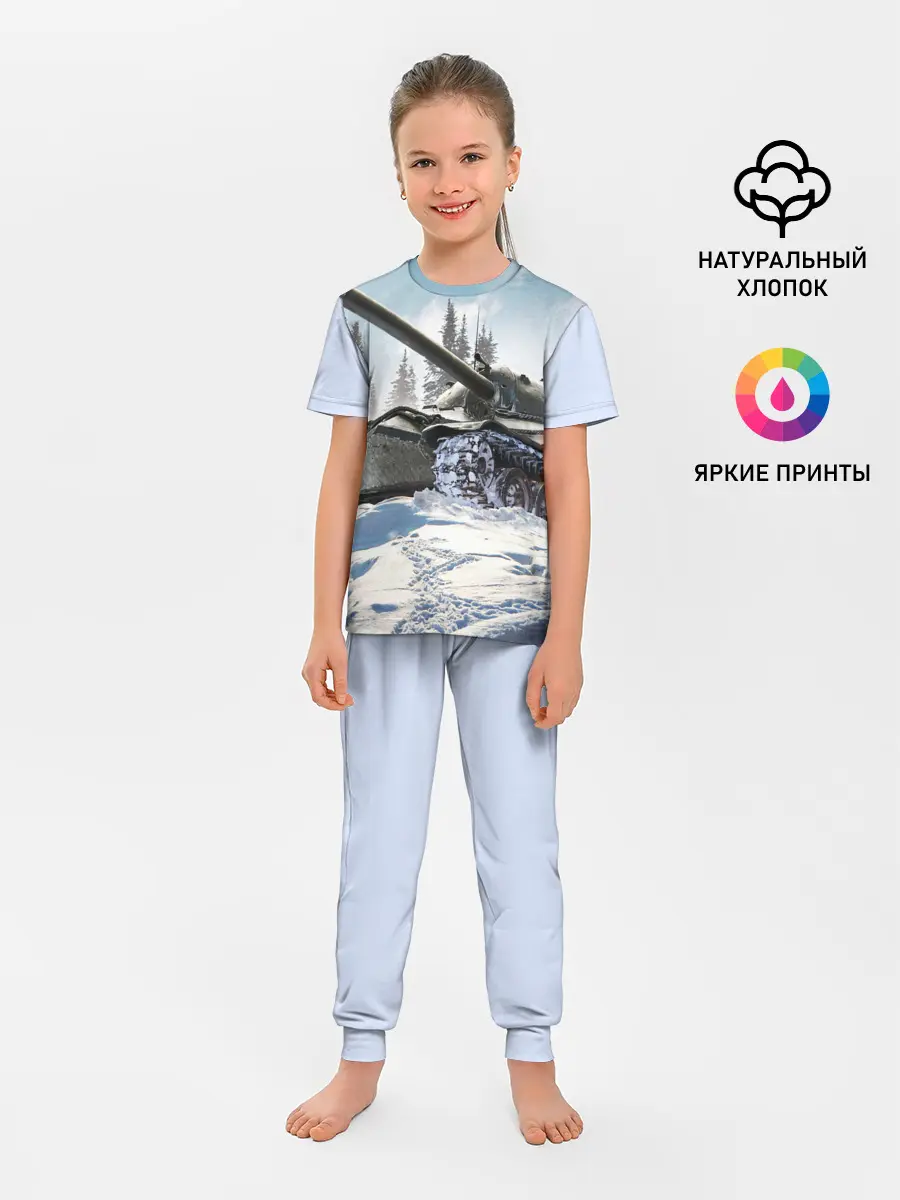 Детская пижама с брюками / танк