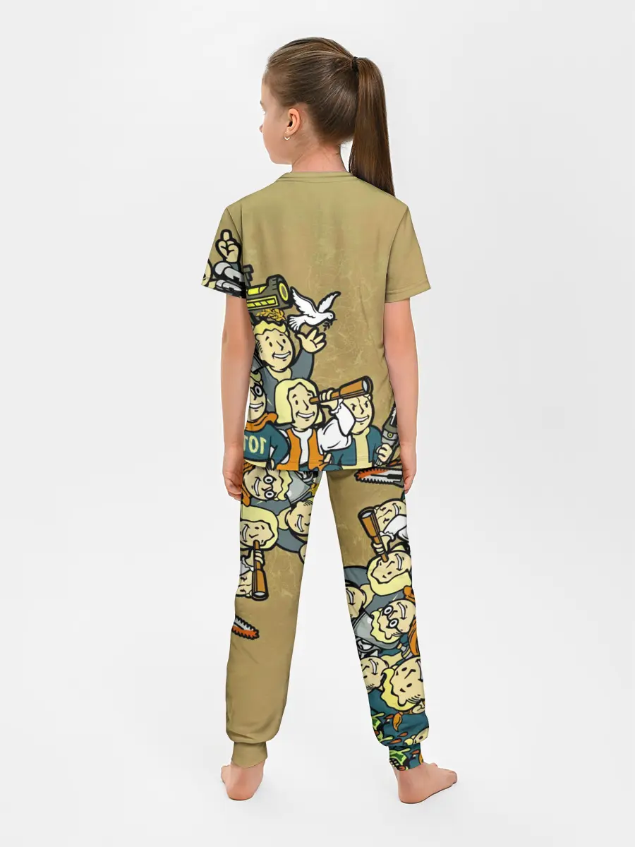 Детская пижама с брюками / Волтбои