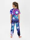 Детская пижама с брюками / Неоновые Цветы