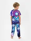 Детская пижама с брюками / Неоновые Цветы