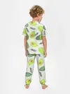 Детская пижама с брюками / Авокадо - фруктовый паттерн