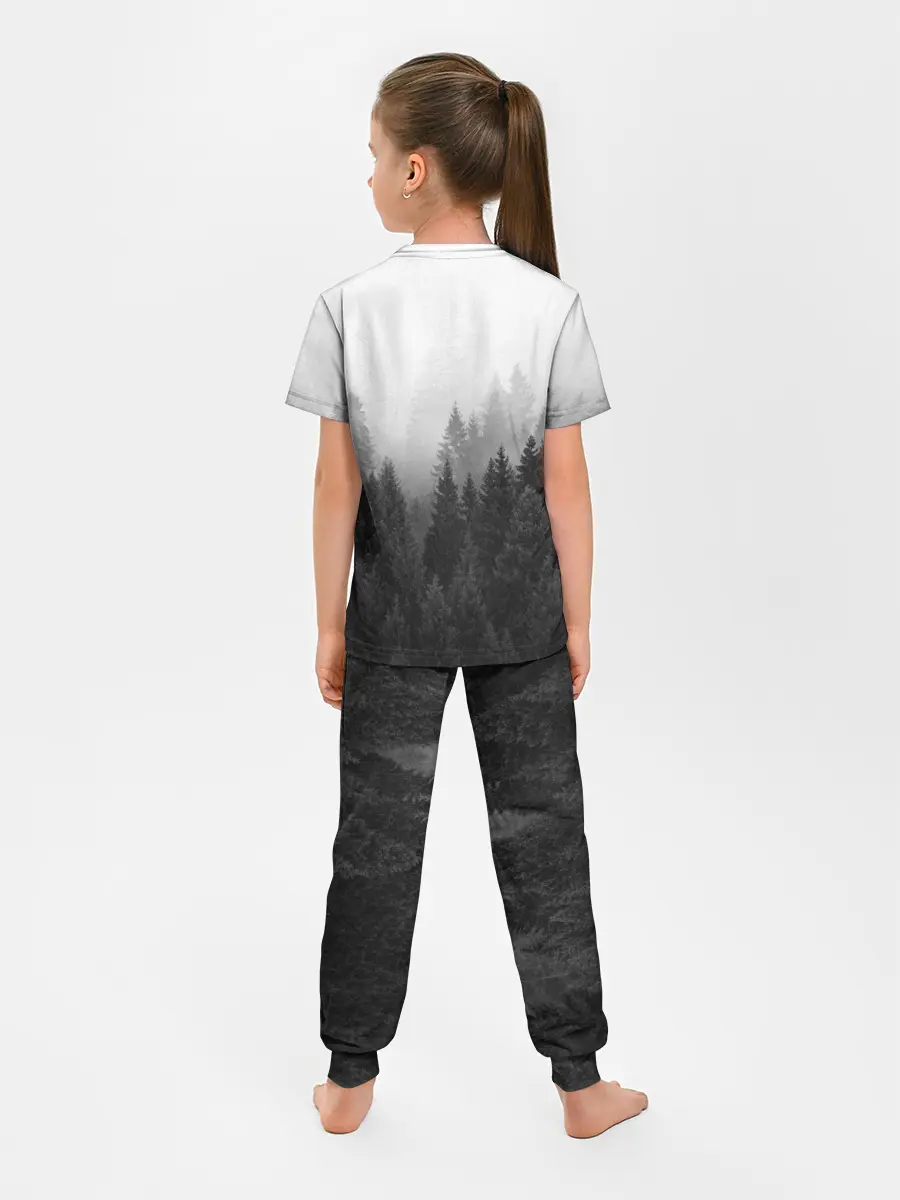 Детская пижама с брюками / ДУХ ЛЕСА / ПОМНИ СВОИ КОРНИ