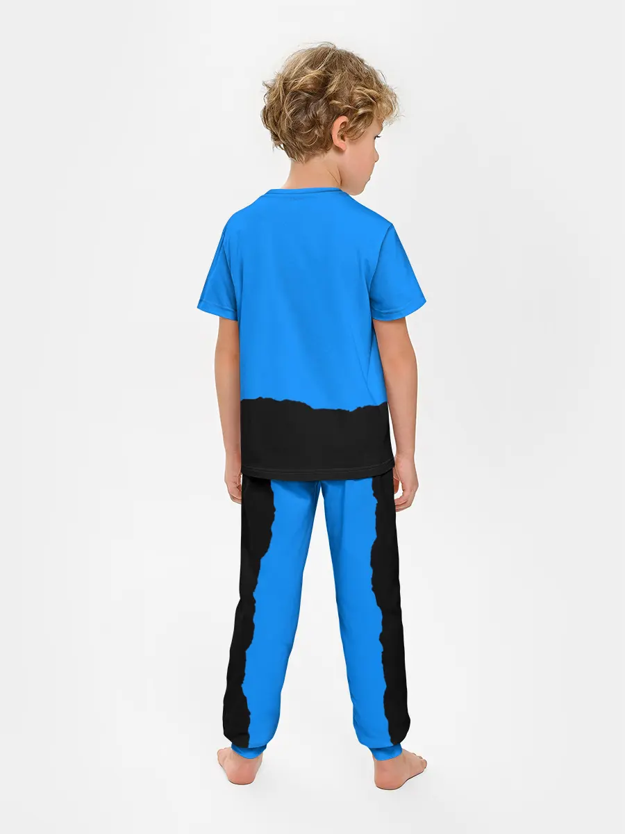 Детская пижама с брюками / TEAM FORTRESS 2 BLUE TEAM